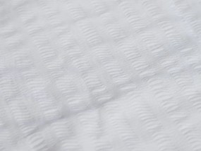 Krepp ágynemű DENYX BLEND világos krémszínű, szállodai zseb Ágyneműhuzat mérete: 70 x 90 cm | 140 x 200 cm