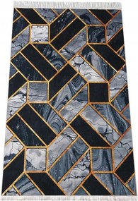 Fekete És Arany szőnyeg 04 160x220