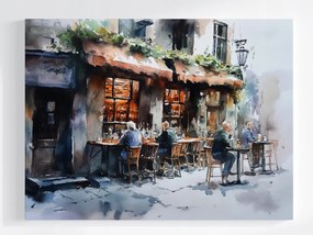 Poszter Város Utca Kocsmák Söröző Kocsmák Kilátás 100x75