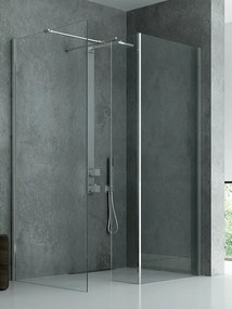 New Trendy New Modus zuhanyfal 90 cm króm fényes/átlátszó üveg EXK-0046