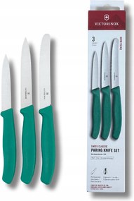 Victorinox három darabos késkészlet 6.7114.34C1 zöld