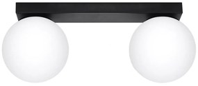 Sollux SL.1152 - Mennyezeti lámpa YOLI 2xG9/12W/230V fekete
