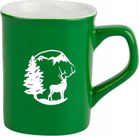 Kerámia bögre 250 ml gravírozott Ajándék Szarvas vadásznak