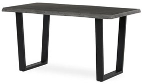 Étkezőasztal 140×80 cm, MDF, Szürke Tölgy. HT-F4214 GREY