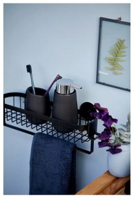 Classic Plus fekete falipolc - Wenko