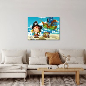 Kép - kalóz kincs (70x50 cm)