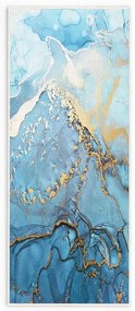 Kék mosható szőnyeg 80x150 cm Blue Waves – Oyo Concept