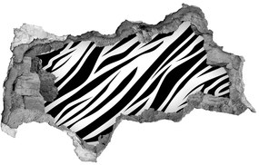 Lyuk 3d fali matrica Zebra háttér nd-b-89914611