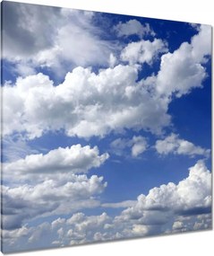 Vászonkép 80x80 Gomolygó felhők Égbolt
