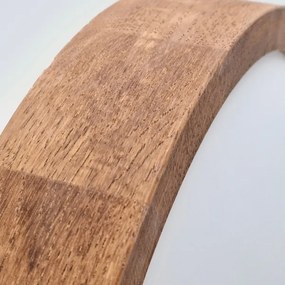 Brilagi - LED Mennyezeti lámpa CARVALHO SLIM 1xE27/60W/230V tölgy cseresznye átm. 27 cm