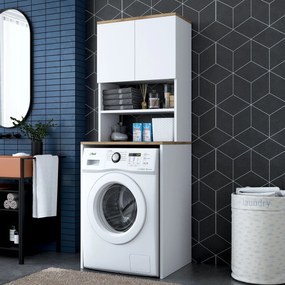 Mosógépszekrény kd101 - 1950 - diós