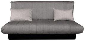 Click-Clack Felicity Kihúzható kanapé, 195x75x90 cm, térolóládával, textil huzat, sötétszürke