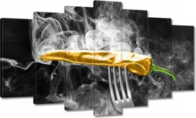 Képek 140x80 Sárga élesség a konyhában