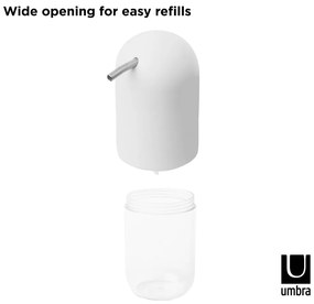 Fehér műanyag szappanadagoló 230 ml Touch – Umbra