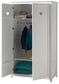 Amori fehér szekrény, magasság 190 cm - Vipack