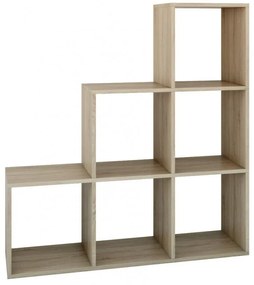Odell Step 3X3 polc, 115x115x30 cm, sonoma