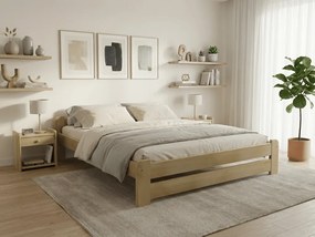 Emily ágy 160x200 cm, fenyőfa Ágyrács: Léces ágyrács, Matrac: Somnia matrac 18 cm