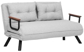 Kétszemélyes kihúzható kanapé QIRA szürke