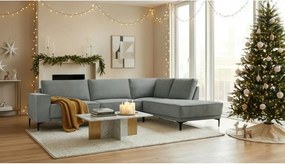 Sötétszürke sarokkanapé (jobb oldali) Copenhagen – Scandic