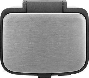 Matt ezüstszínű acél pedálos szemetes 4 l Bo – Brabantia