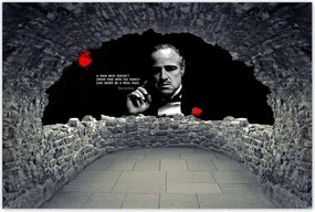 Poszterek 90x60 Keresztapa Idézet