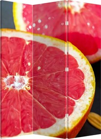 Paraván - Szeletelt grapefruit (126x170 cm)