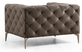 Antracitszürke fotel Como – Artie