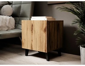 KÉSZLET 2x Éjjeliszekrény VAMOS 52x45 cm wotan tölgy