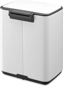 Fehér acél pedálos szemetes 7 l Bo – Brabantia