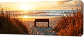 Vászonkép 90x40cm Hálószoba Nappaliba Panoráma Pad