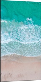 Vászonkép Víz Hab Hullámok Tenger Természet 60x120 cm