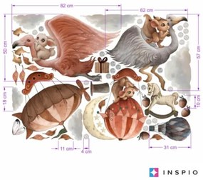 INSPIO Falmatrica gyerekeknek - Mágikus világ
