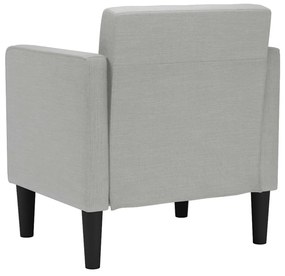 felhőszürke szövet kanapészék karfás szék 53 cm