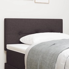 LED Fejtámla Gombos Bélelt Sötétbarna 90 cm Szövet