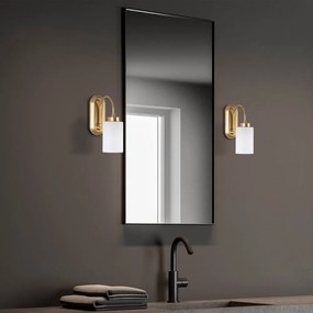 Aranyszínű fali lámpa ø 10 cm Hemikilo – Opviq lights