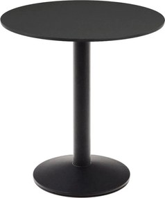Fém kerek kerti étkezőasztal 68x68 cm Esilda – Kave Home