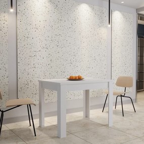 Zeta konyhaasztal, Fehér, 102 x 69 x 75 cm