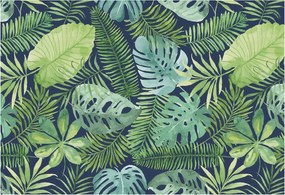 Stílusos Dekoratív Fotótapéta Trópusi levelek 152x104 Ragasztó
