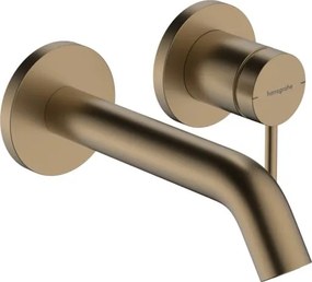 Hansgrohe Tecturis S mosdó csaptelep vakolat alatti rész nélkül csiszolt bronz 73350140