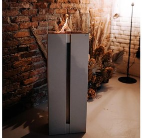 ROMEO BIO krb 113,6x35,9 cm, 2 kW, fekete, TUV tanúsítvány