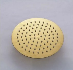 Zuhanypanel EYN woo-2322 falba süllyesztett kivitelben, LED-világítással, arany felülettel