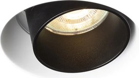 RENDL DAYTONA náklopná sádrová/černá 230V LED GU10 8W