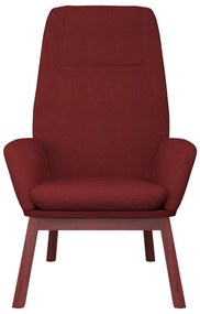 bordó szövet pihenőfotel