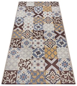 Barna futószőnyeg 75x150 cm Cappuccino Mosaik – Hanse Home