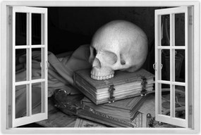 Poszterek 120x80 Koponya Varázspisztoly