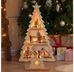 Brilagi - LED karácsonyfa dekoráció LED/3xAA