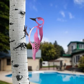Bird fém kerti dísztárgy, 30×18 cm