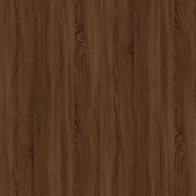 barna tölgy színű szerelt fa TV-szekrény 102x44,5x50 cm
