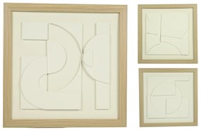 MOSAIC absztrakt 3D festmény, 38x38 cm - különböző típusok