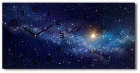 Négyszögletes üvegóra vízszintesen Galaktika pl_zsp_60x30_f_144381988